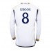 Real Madrid Toni Kroos #8 Voetbalkleding Thuisshirt 2023-24 Lange Mouwen